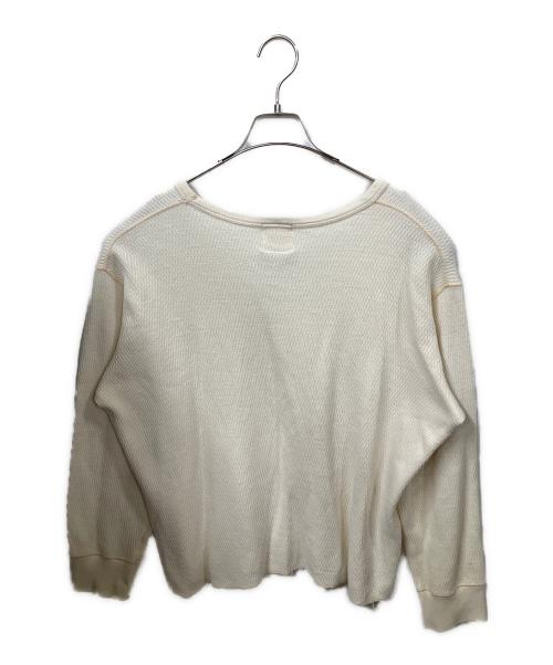 gold（ゴールド）GOLD (ゴールド) 長袖カットソー ベージュ サイズ:Lの古着・服飾アイテム