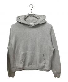 Champion REVERSE WEAVE（チャンピオン リバース ウィーブ）の古着「プルオーバーパーカー グレー」｜グレー