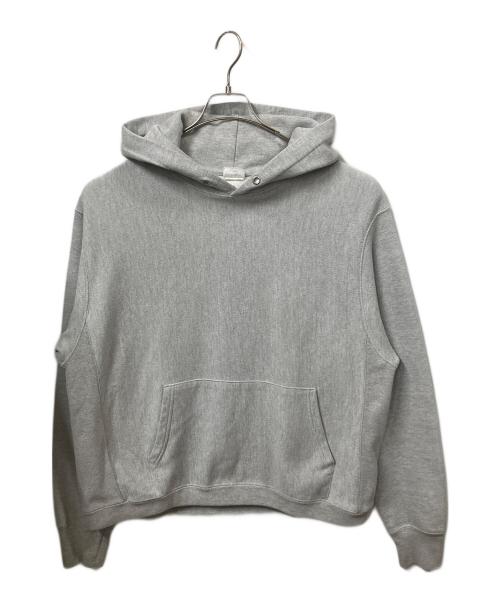 Champion REVERSE WEAVE（チャンピオン リバース ウィーブ）Champion REVERSE WEAVE (チャンピオン リバース ウィーブ) プルオーバーパーカー グレー グレー サイズ:Lの古着・服飾アイテム