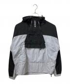 adidas Originalsアディダスオリジナル）の古着「アドベンチャー ミッシュマッシュ ウインドブレーカー」｜ブラック×ブルー