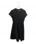 KEITA MARUYAMA（ケイタマルヤマ）の古着「半袖ワンピース」｜ブラック