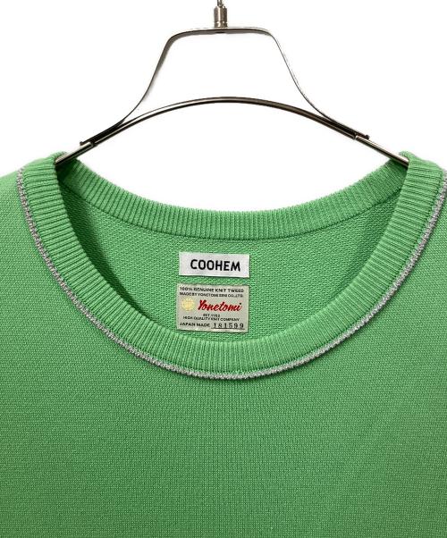 Coohem（コーヘン）Coohem (コーヘン) 半袖ワンピース グリーン サイズ:36の古着・服飾アイテム