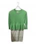 Coohem（コーヘン）の古着「半袖ワンピース」｜グリーン
