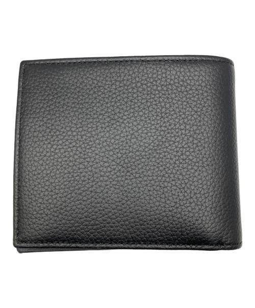 Dior（ディオール）DIOR (ディオール) Saddle 2つ折りウォレット ブラックの古着・服飾アイテム