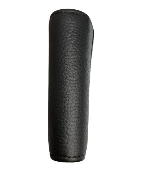 Dior（ディオール）DIOR (ディオール) Saddle 2つ折りウォレット ブラックの古着・服飾アイテム