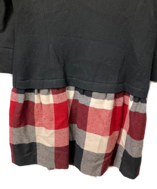 BURBERRY LONDON（バーバリーロンドン）BURBERRY LONDON (バーバリーロンドン) 長袖ワンピース　ブラック ブラック サイズ:36の古着・服飾アイテム