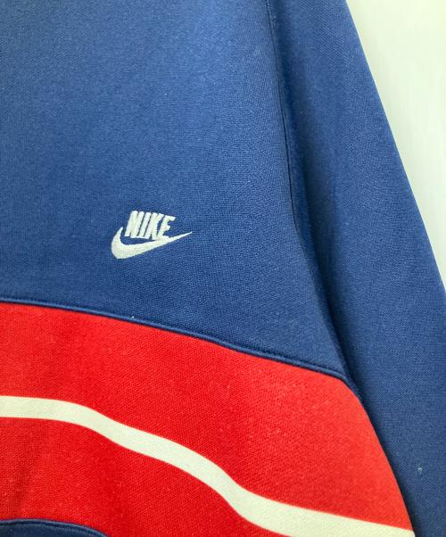 NIKE（ナイキ）NIKE (ナイキ) 80’sトラックジャケット ネイビー×オレンジ ネイビー サイズ:XLの古着・服飾アイテム
