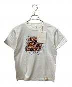 WHITE MOUNTAINEERINGホワイトマウンテ二アニング）の古着「半袖カットソー」｜ホワイト