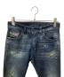 中古・古着 DIESEL (ディーゼル) THOMMER JOGG ブルー サイズ:76cm（W30）：6000円