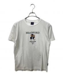 TEDDY BEAR×SHIPS（テディベア×シップス）の古着「プリント＆ステッチ TEE」｜ホワイト