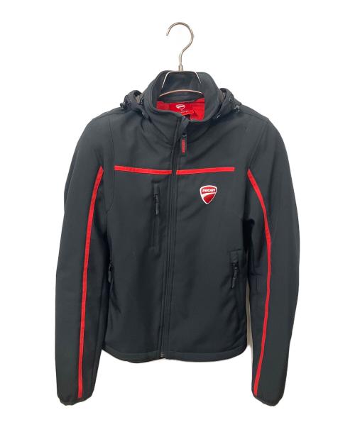 DUCATI（ドゥカティ）DUCATI (ドゥカティ) SPIDI (スピーディ) ライダースジャケット レッド×ブラック サイズ:XSの古着・服飾アイテム