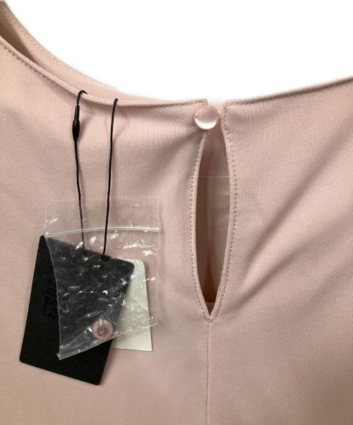 Karl Lagerfeld（カール ラガーフェルド）KARL LAGERFELD (カール ラガーフェルド) ノースリーブワンピース ピンク サイズ:40の古着・服飾アイテム