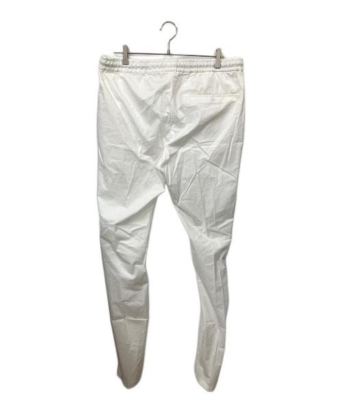 EMPORIO ARMANI（エンポリオ アルマーニ）EMPORIO ARMANI (エンポリオ アルマーニ) イージーパンツ ホワイト ホワイト サイズ:W52 未使用品の古着・服飾アイテム