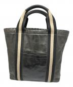 BALLYバリー）の古着「レザートートバッグ ブラック」｜ブラック