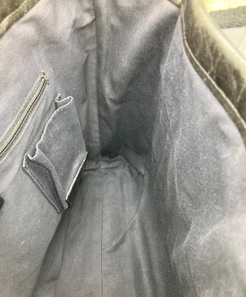 BALLY（バリー）BALLY (バリー) レザートートバッグ ブラック ブラックの古着・服飾アイテム