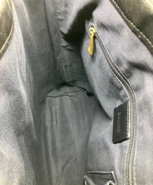 BALLY（バリー）BALLY (バリー) レザートートバッグ ブラック ブラックの古着・服飾アイテム