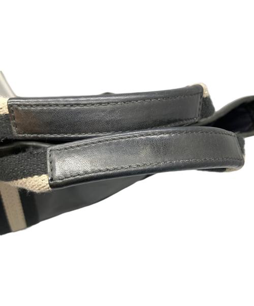 BALLY（バリー）BALLY (バリー) レザートートバッグ ブラック ブラックの古着・服飾アイテム