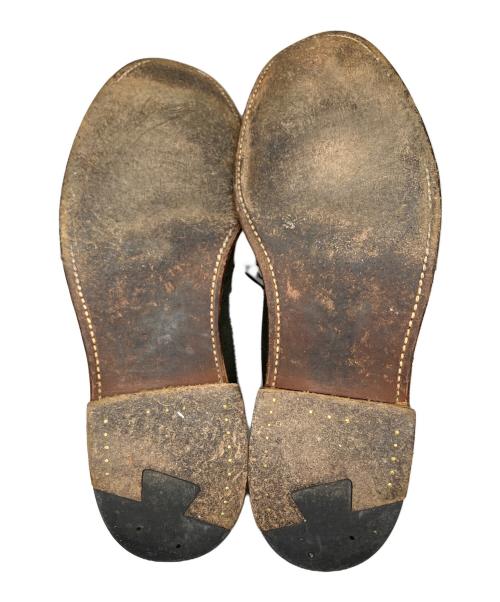 Alden（オールデン）ALDEN (オールデン) アンラインドスエードチャッカブーツ グリーン サイズ:SIZE 7 1/2Dの古着・服飾アイテム