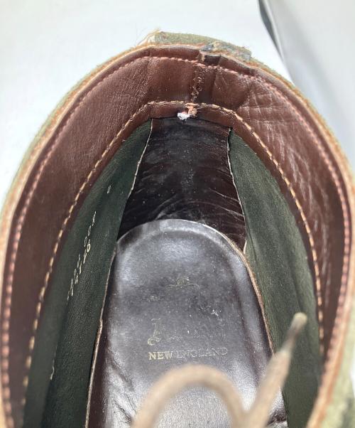 Alden（オールデン）ALDEN (オールデン) アンラインドスエードチャッカブーツ グリーン サイズ:SIZE 7 1/2Dの古着・服飾アイテム