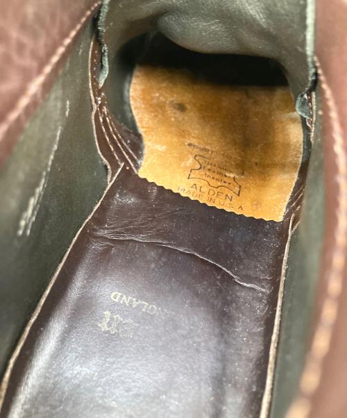 Alden（オールデン）ALDEN (オールデン) アンラインドスエードチャッカブーツ グリーン サイズ:SIZE 7 1/2Dの古着・服飾アイテム