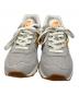 中古・古着 NEW BALANCE (ニューバランス) 574スニーカー　グレー×オレンジ グレー サイズ:25：5000円