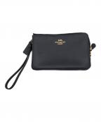 COACHコーチ）の古着「ペブルドレザー ダブルコーナージップ」