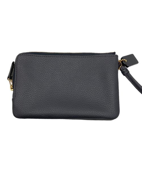 COACH（コーチ）COACH (コーチ) ペブルドレザー ダブルコーナージップの古着・服飾アイテム
