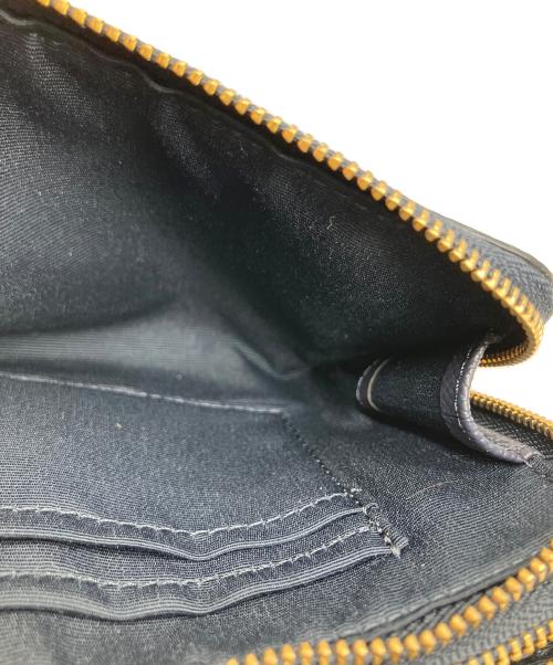 COACH（コーチ）COACH (コーチ) ペブルドレザー ダブルコーナージップの古着・服飾アイテム