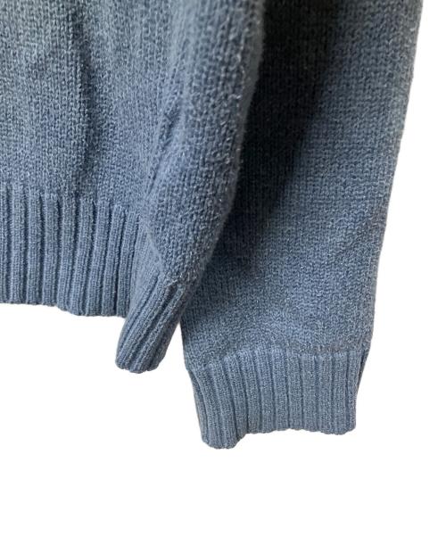 POLO RALPH LAUREN（ポロ・ラルフローレン）POLO RALPH LAUREN (ポロ・ラルフローレン) 薄手ニット ネイビー ネイビー サイズ:Lの古着・服飾アイテム