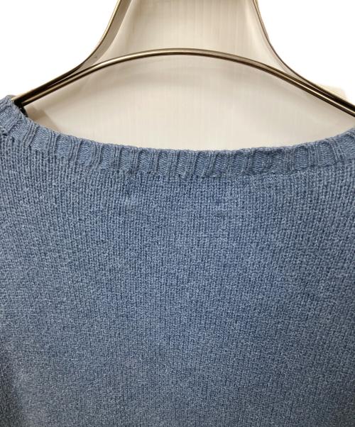 POLO RALPH LAUREN（ポロ・ラルフローレン）POLO RALPH LAUREN (ポロ・ラルフローレン) 薄手ニット ネイビー ネイビー サイズ:Lの古着・服飾アイテム