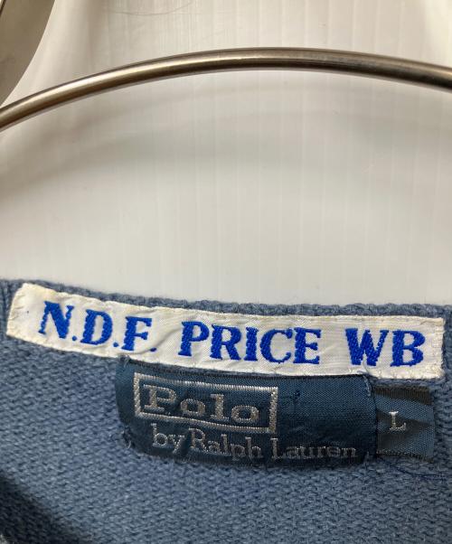 POLO RALPH LAUREN（ポロ・ラルフローレン）POLO RALPH LAUREN (ポロ・ラルフローレン) 薄手ニット ネイビー ネイビー サイズ:Lの古着・服飾アイテム
