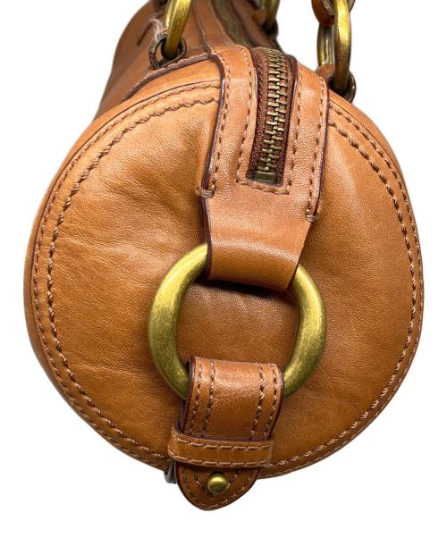 COLE HAAN（コールハーン）COLE HAAN (コールハーン) ミニボストンバッグ ブラウン ブラウンの古着・服飾アイテム