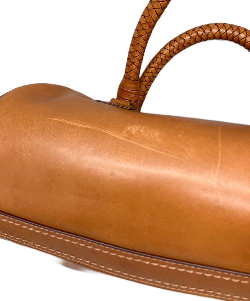 COLE HAAN（コールハーン）COLE HAAN (コールハーン) ミニボストンバッグ ブラウン ブラウンの古着・服飾アイテム