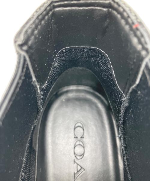 COACH（コーチ）COACH (コーチ) サイドゴアブーツ ブラック ブラック サイズ:25.5の古着・服飾アイテム