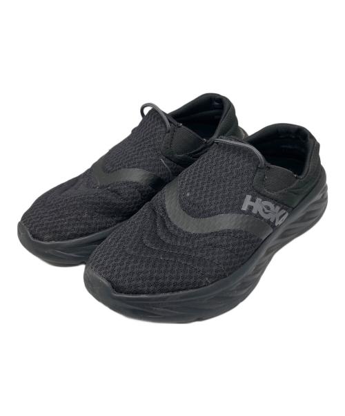 HOKAONEONE（ホカオネオネ）HOKAONEONE (ホカオネオネ) ローカットスニーカー ブラック ブラック サイズ:27の古着・服飾アイテム