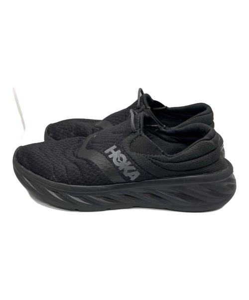 HOKAONEONE（ホカオネオネ）HOKAONEONE (ホカオネオネ) ローカットスニーカー ブラック ブラック サイズ:27の古着・服飾アイテム