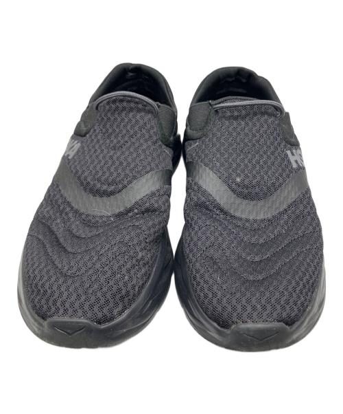 HOKAONEONE（ホカオネオネ）HOKAONEONE (ホカオネオネ) ローカットスニーカー ブラック ブラック サイズ:27の古着・服飾アイテム