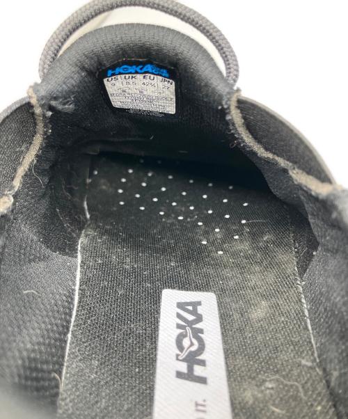 HOKAONEONE（ホカオネオネ）HOKAONEONE (ホカオネオネ) ローカットスニーカー ブラック ブラック サイズ:27の古着・服飾アイテム