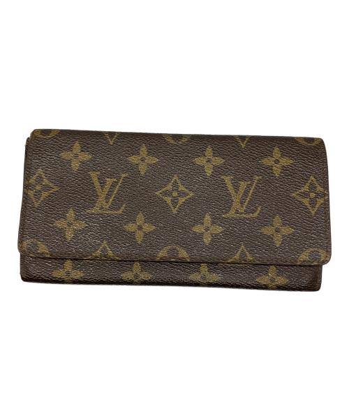 LOUIS VUITTON（ルイ ヴィトン）LOUIS VUITTON (ルイ ヴィトン) 札入れ ブラウンの古着・服飾アイテム