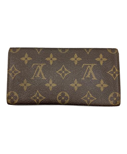 LOUIS VUITTON（ルイ ヴィトン）LOUIS VUITTON (ルイ ヴィトン) 札入れ ブラウンの古着・服飾アイテム