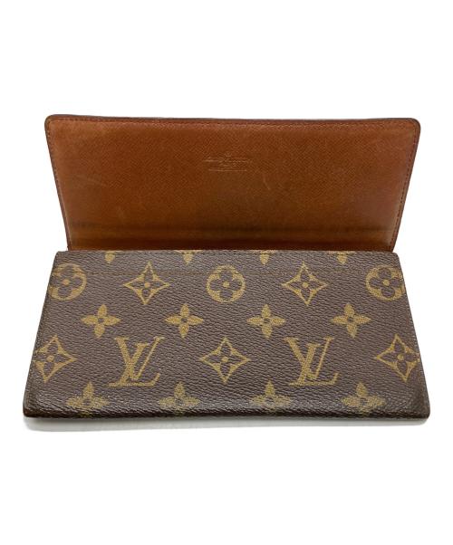 LOUIS VUITTON（ルイ ヴィトン）LOUIS VUITTON (ルイ ヴィトン) 札入れ ブラウンの古着・服飾アイテム
