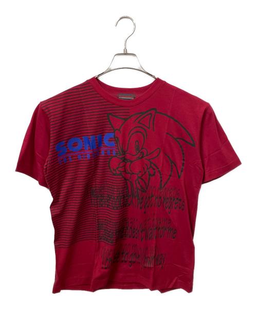SONIC（ソニック）SONIC (ソニック) 半袖カットソー レッド サイズ:M 未使用品の古着・服飾アイテム