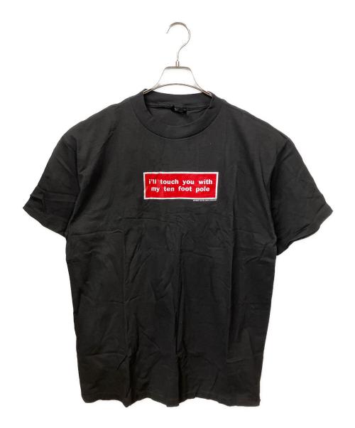 old ghosts（オールドゴースト）old ghosts (オールドゴースト) 半袖カットソー ブラック サイズ:Freeの古着・服飾アイテム