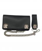 Milwaukeeミルウォーキ）の古着「n's 6” US Military Vets Bi-Fold Leather Walle」