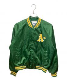 Chalk Line×MLB（チョークライン×エムエルビー）の古着「コーチジャケット」｜グリーン