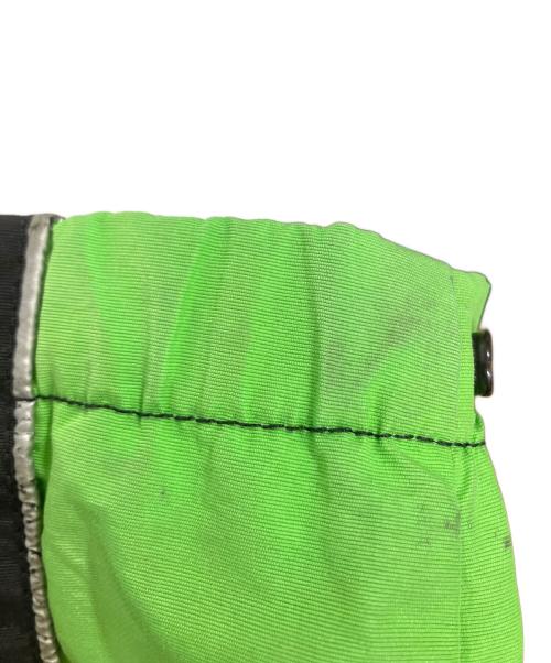 kawasaki（カワサキ）kawasaki (カワサキ) モータースポーツジャケット ブラック×グリーン サイズ:Mの古着・服飾アイテム