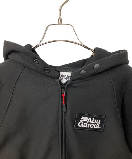 Abu Garcia（アブガルシア）Abu Garcia (アブガルシア) ヘビースウェットフーディ ブラック サイズ:Lの古着・服飾アイテム