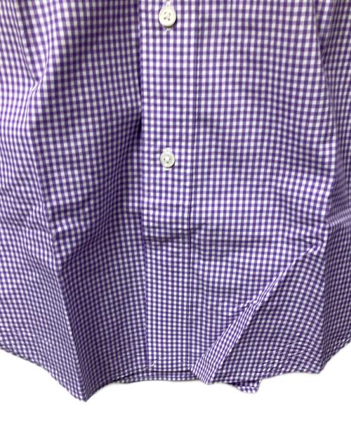 RALPH LAUREN（ラルフローレン）RALPH LAUREN (ラルフローレン) 長袖シャツ ギンガムチェック　パープル パープル サイズ:Lの古着・服飾アイテム