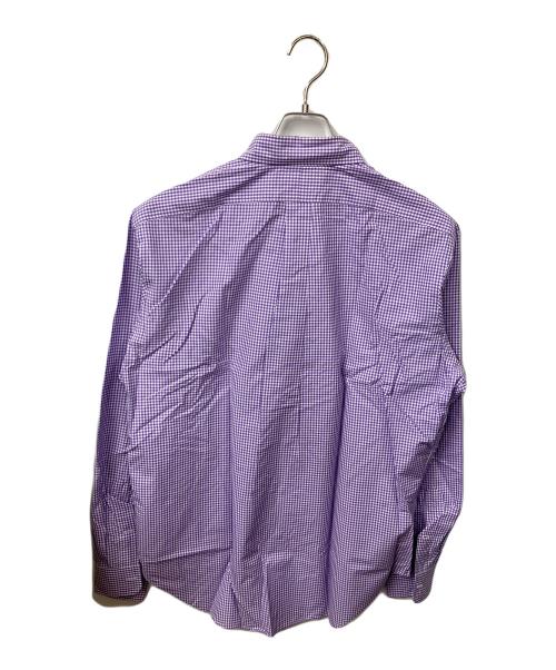 RALPH LAUREN（ラルフローレン）RALPH LAUREN (ラルフローレン) 長袖シャツ ギンガムチェック　パープル パープル サイズ:Lの古着・服飾アイテム