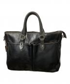 STEFANO BARNEYS NEWYORKステファノ・バーニーズ・ニューヨーク）の古着「2wayレザーバッグ ブラック」｜ブラック